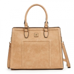 Verde Women`s Tote Bag 16-6700 Beige
