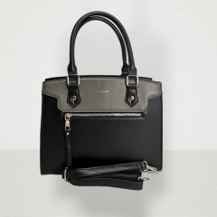 D.CRISTINA Shoulder/Hand Bag Black