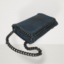  Crossbody leather bag L-01 Blue 