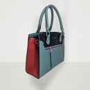  D.CRISTINA Shoulder/Hand Bag Blue 
